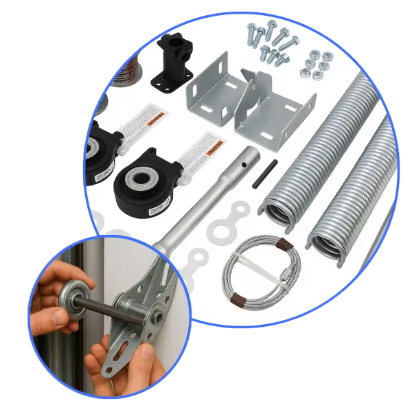 Garage Doors Hardware Installation and Replacement Spring